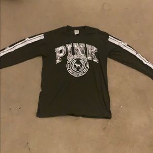 Pink Army Green Long -Sleeve